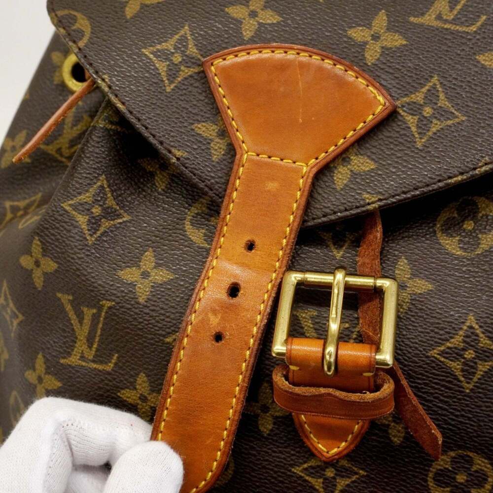 LOUIS VUITTON Brown Monogram Backpack - Picture 10 of 14